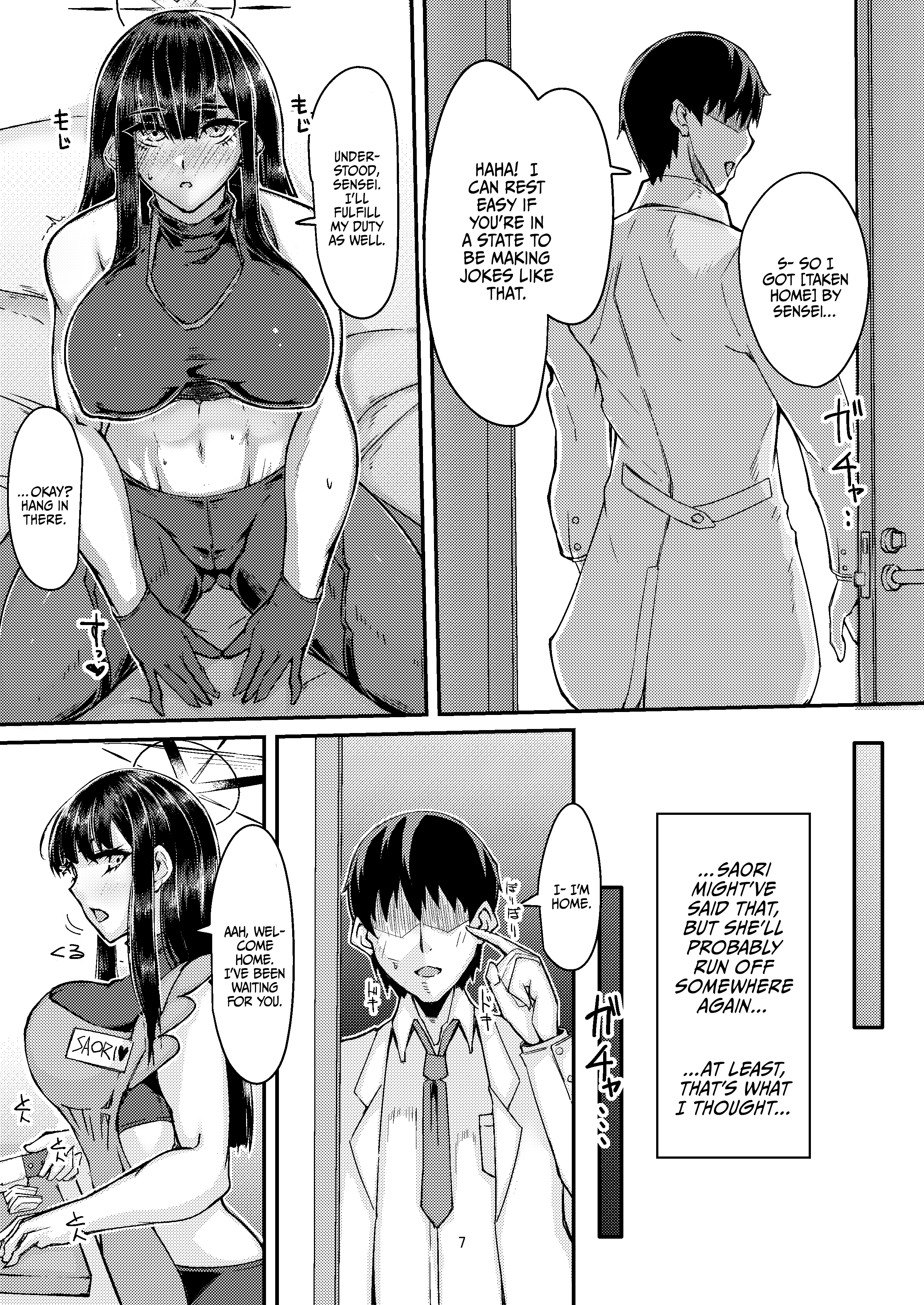 Hentai Manga Comic-How I Reached The Point Where I Have Breeding Sex With Saori-Read-6